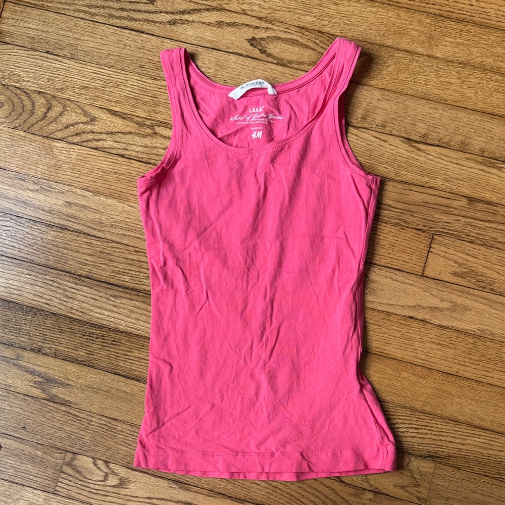 H&M Bright Pink Women's Tank Top